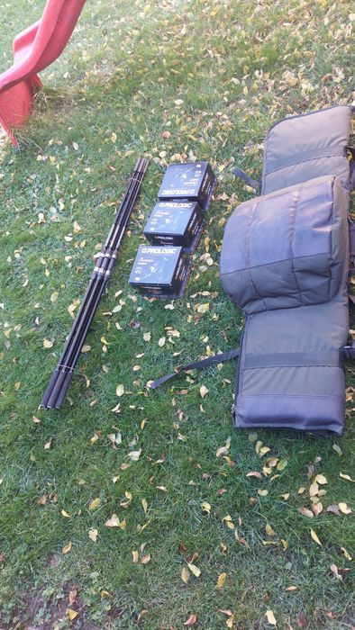 Set crap compact: 3 lansete okuma, 3 mulinete  prologic, husa anaconda