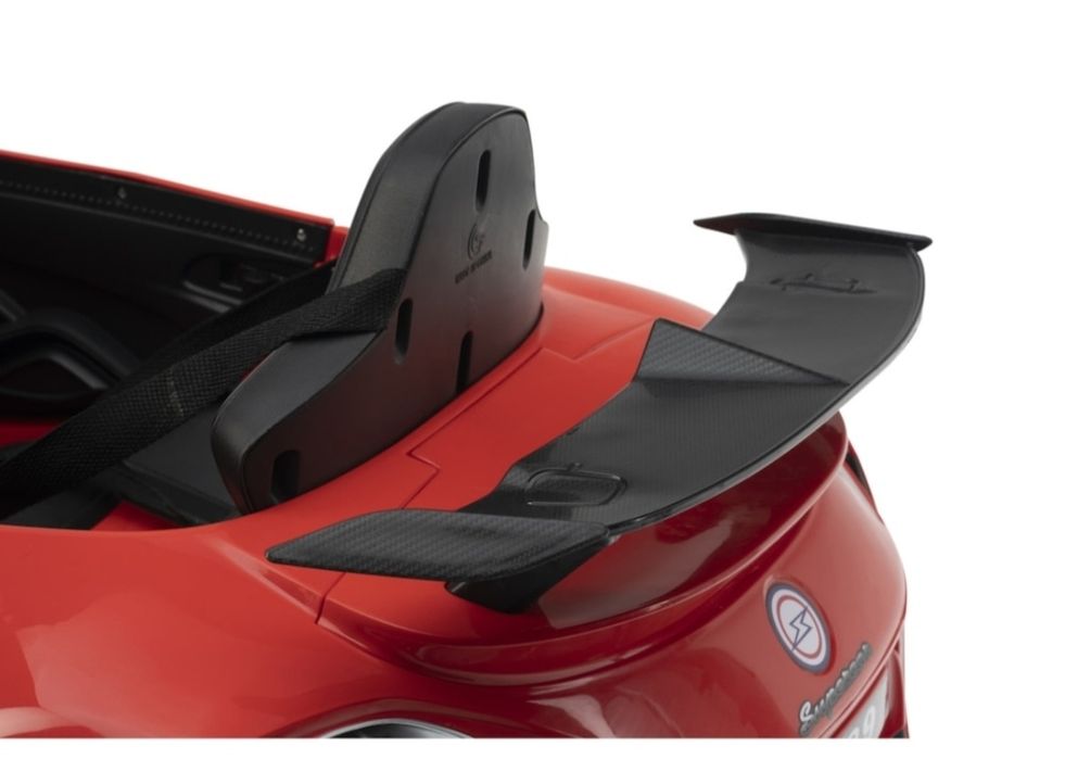Masinuta electrica SUPERSPORT RED pentru copii , cu telecomanda , usb
