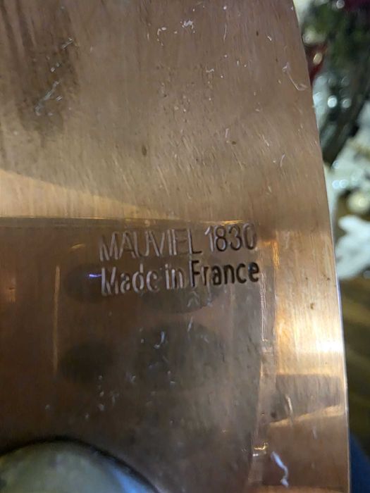 Tigaie pentru saute M´6S 24 cm, cupru, Mauviel