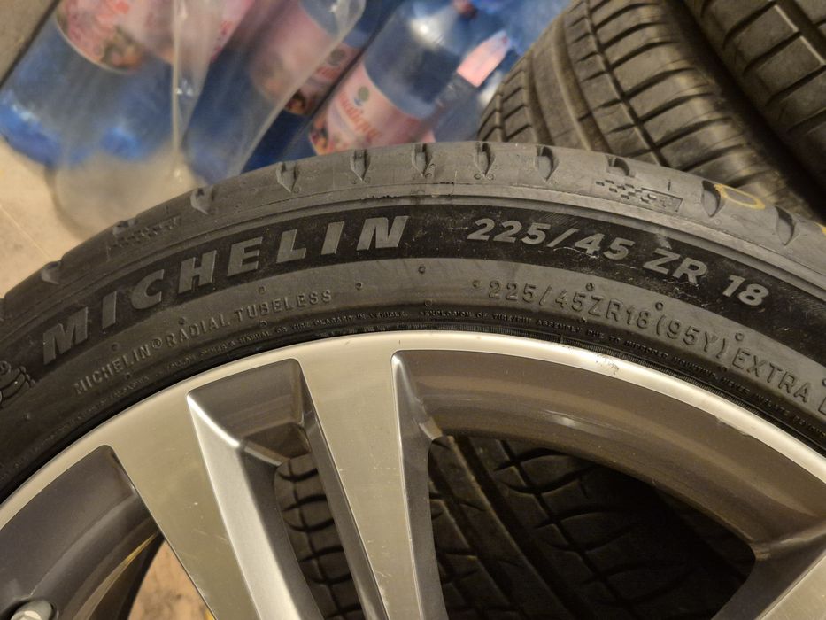 Roata completa Michelin Pilot Sport 5 + janta style 397 + senzor presi