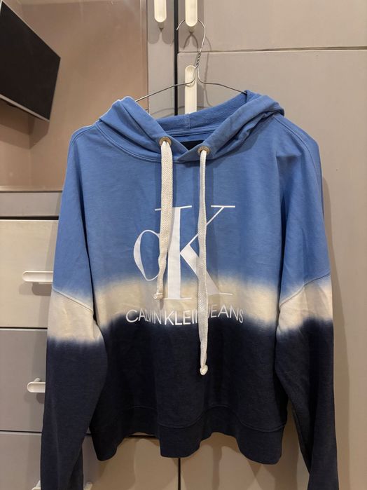 Calvin Klein Jeans дамски суитшърт с качулка
