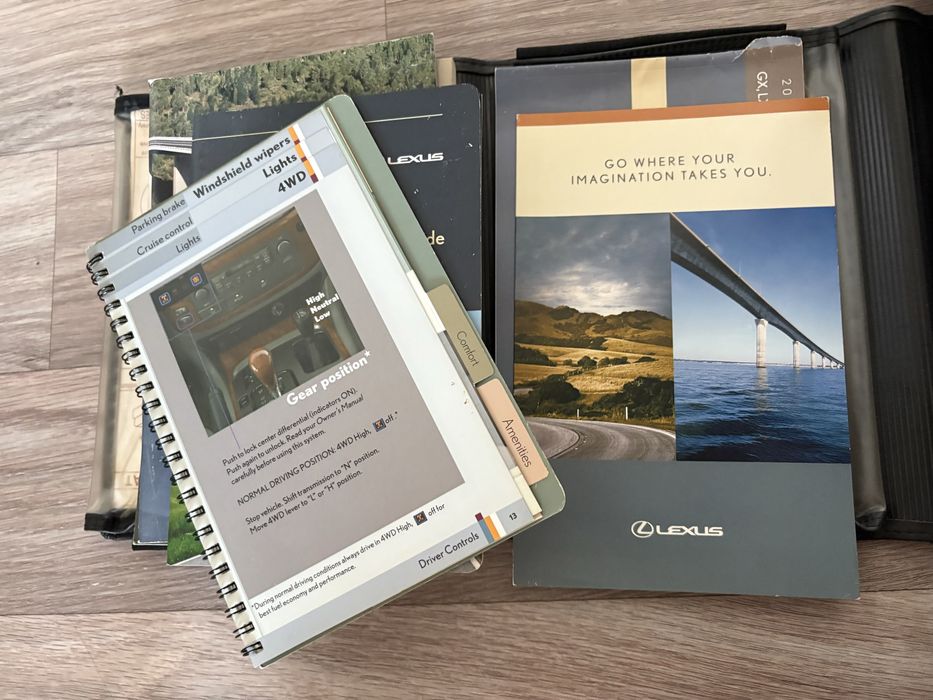 Книги Lexus lx470