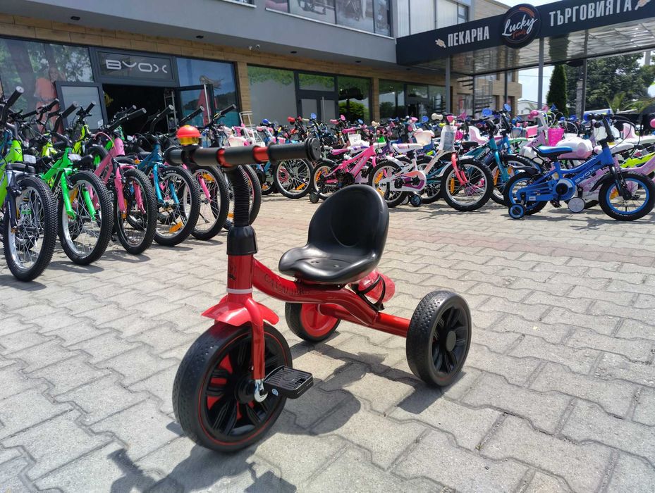 BYOX Триколка Cavalier Lux червен