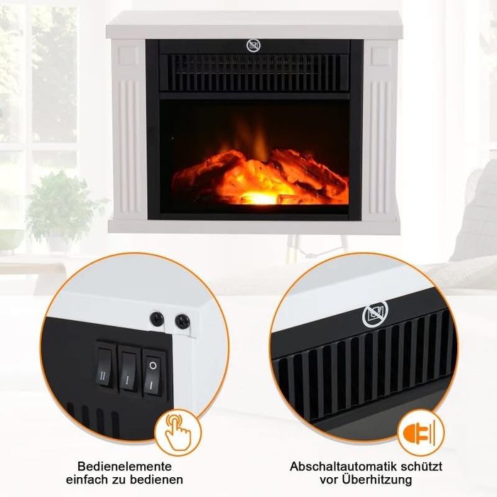 Електрическа камина с нагревател