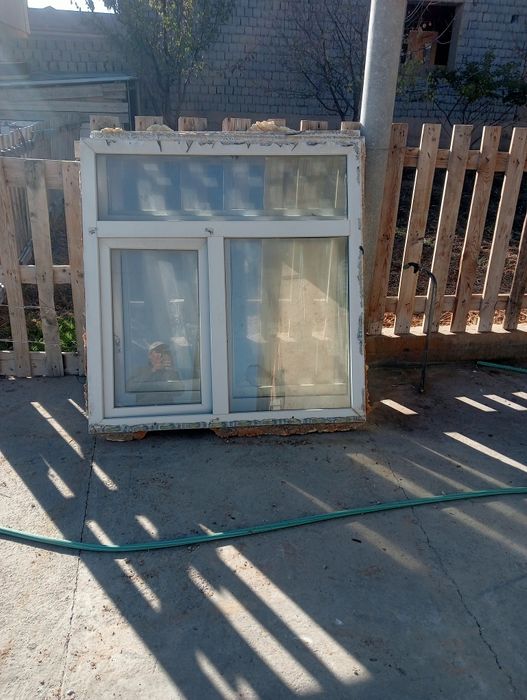 Пластик терезелер 3 штук