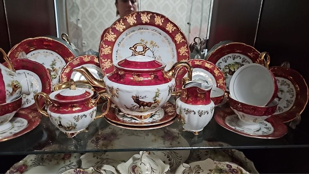 Хрустальные и керамические посуды