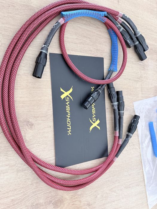 Xsymphony Silver litz xlr analog 1m, 2x perechi