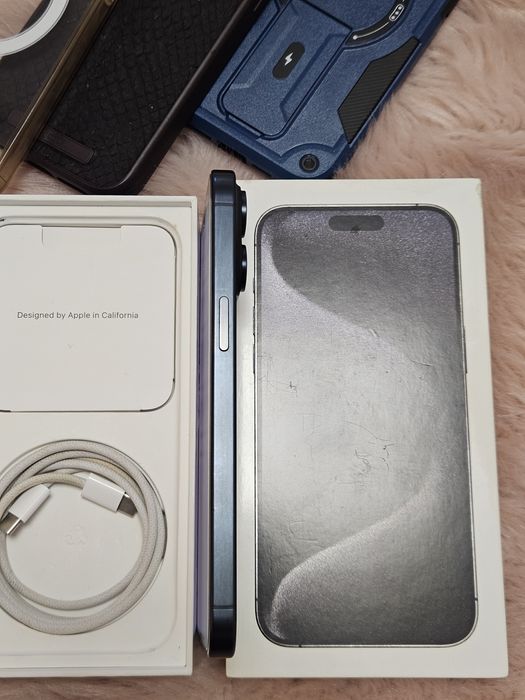 Iphone 15 pro max Blue Titanium 256GB stare excelenta