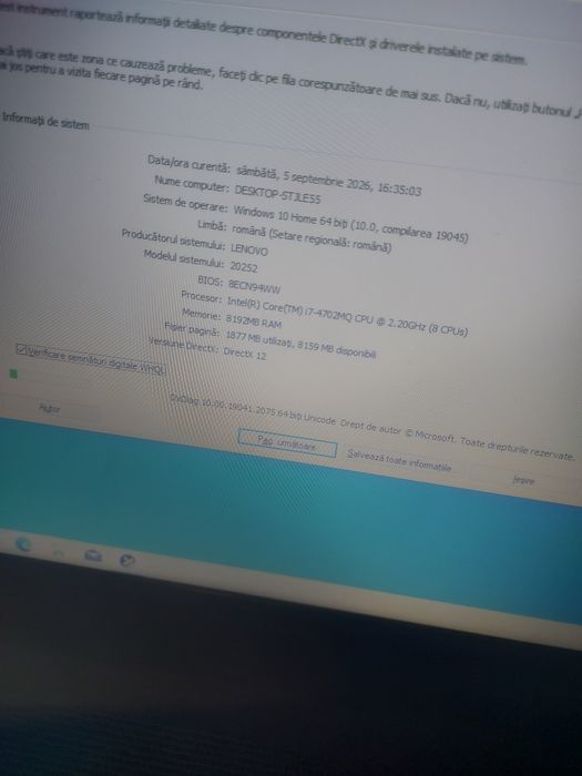 Lenovo low gaming,i7 gen4,8gb,video gt820 2gb,17.3 inch