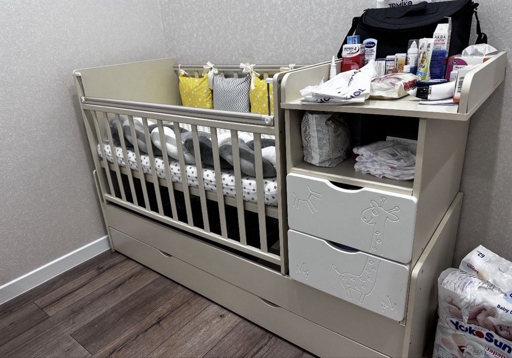 Детская кроватка трансформер