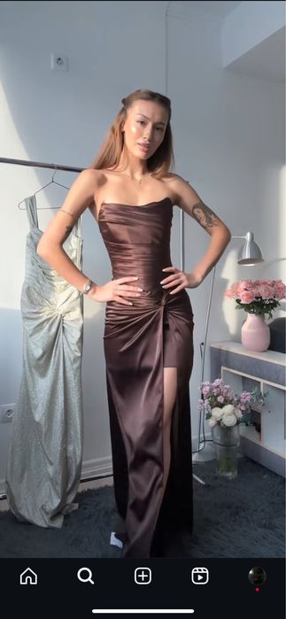 корсетное платье