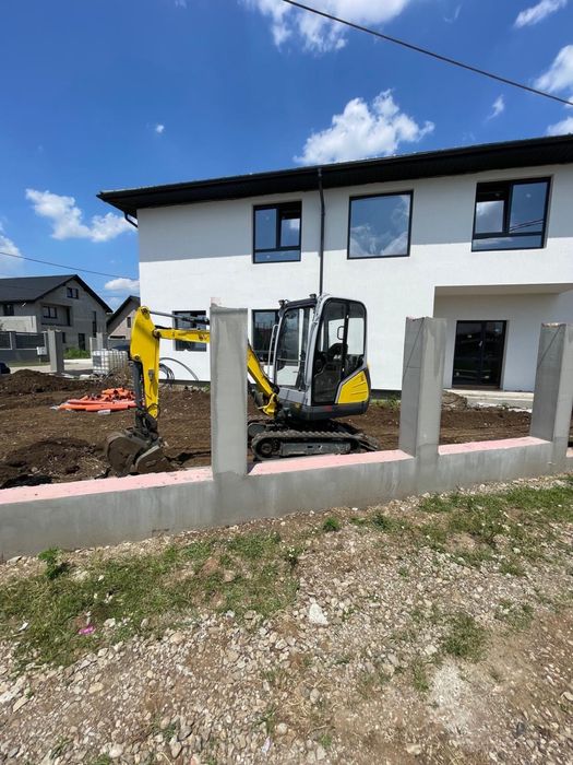Inchiriez Miniexcavator Prahova/Ilfov