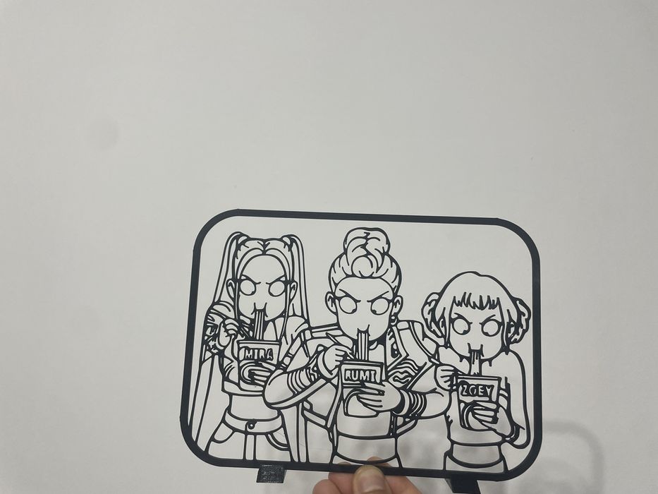 Statuetă K-pop Demon Hunters - Mira, Rumi,