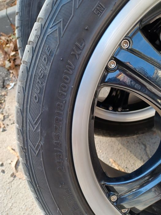 Летни гуми с джанти-18ка за BMW
