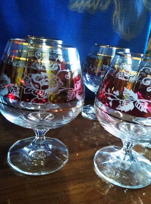 Рюмки, стопки, стекло, хрусталь СССР