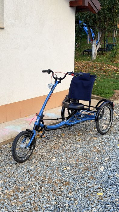 PFAU-TEC PFIFF ScooterTrike – Tricicletă Premium Adulți Germania – Shimano Nexus 7 Viteze – Suspensie – Scaun cu Spătar – 16/20”