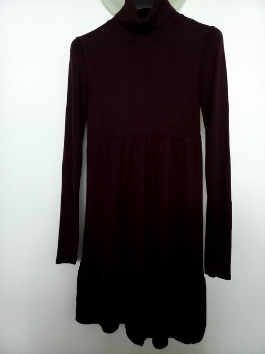 Rochie de primăvară/toamna H&M, marime M culoare maro