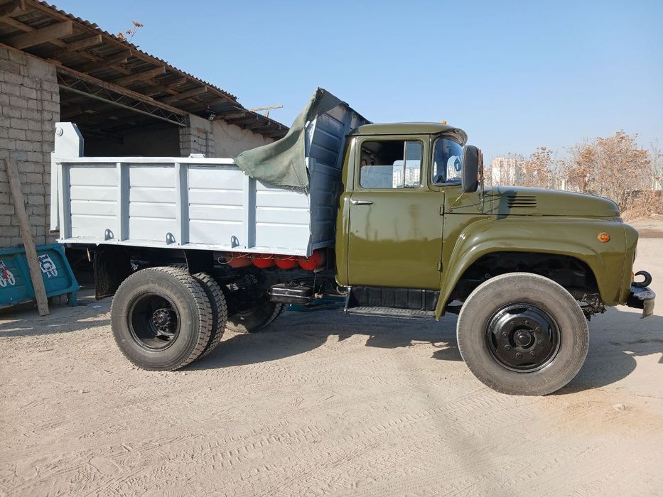 Зил 130 Самосвал холати ало урал матор метан 7 та салон килинган