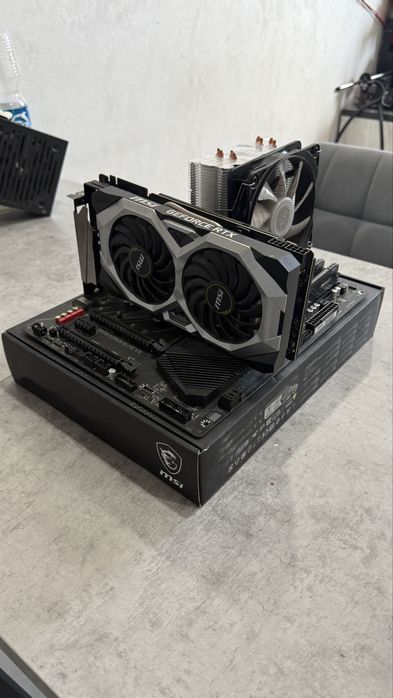Игровой комплект AM4: ryzen 5 5600+b550 aorus Elite+RTX 2060