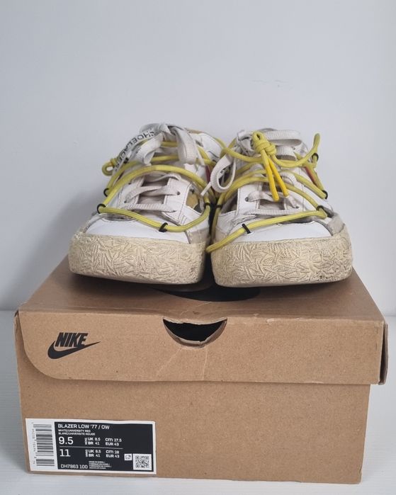 Nike Blazer Low Off-white university red