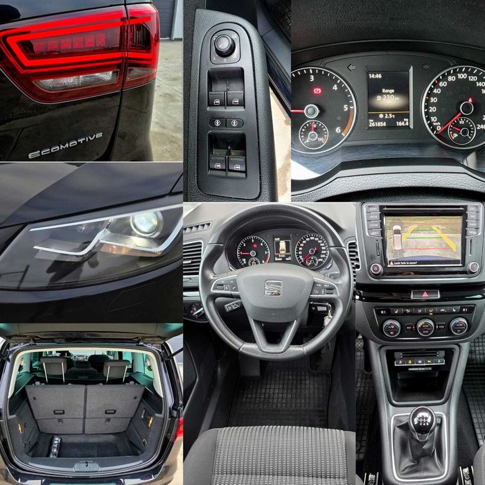 Seat Alhambra 2016 2.0 TDI 7 Locuri Xenon Navi Camera Facelift