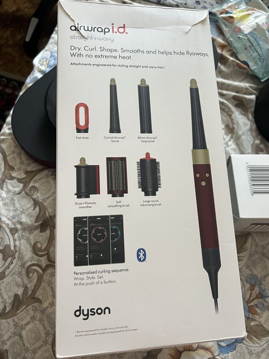 Dyson airwrap i.d  straight+wavy HS08 long