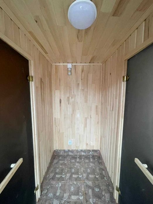 Баня из контейнера Бытовки