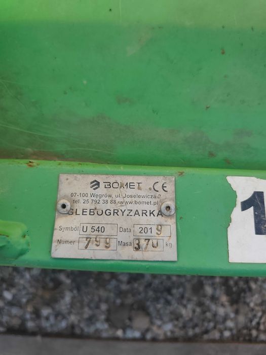 Freza bomet 1.6 m