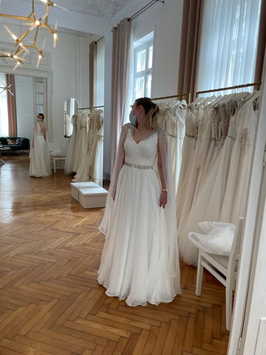 Rochie de mireasă - La Mode Toujours matase naturala