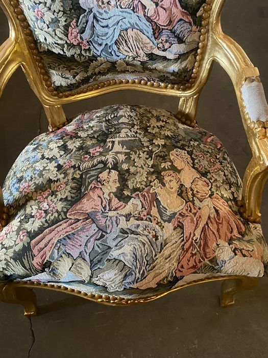 Fotoliu baroc venezian