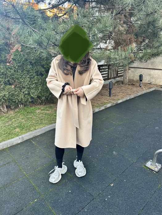 Вълнено палто с две лица Weekend Max Mara