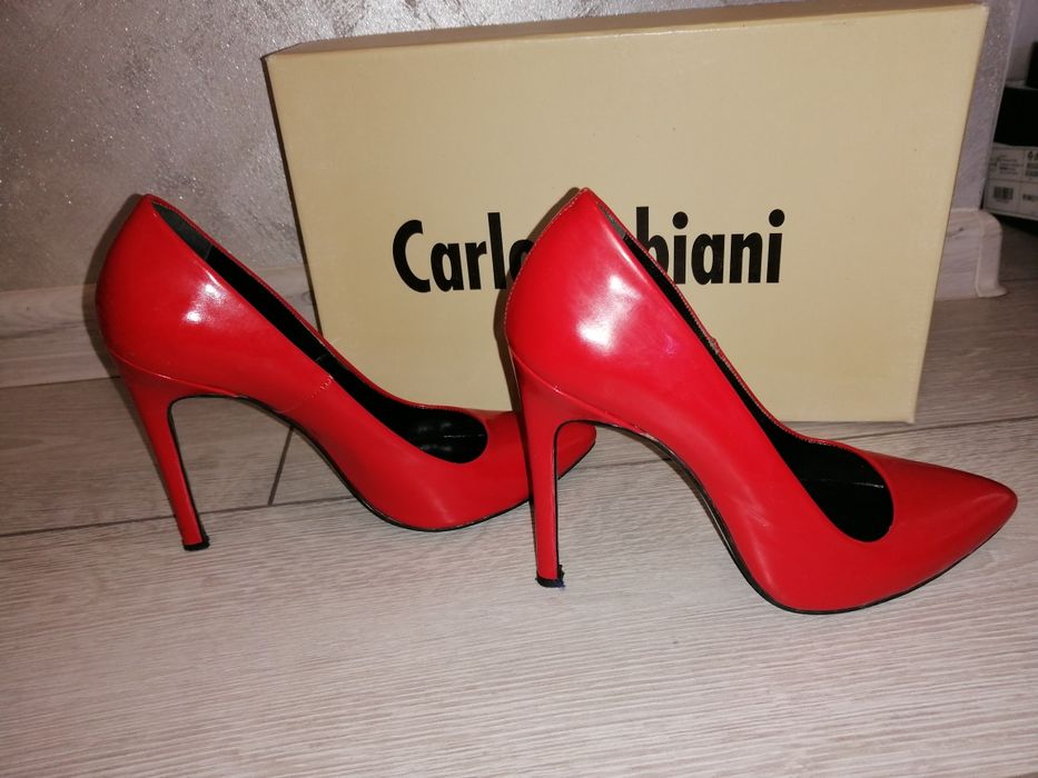 Carlo Fabiani дамски червени обувки
