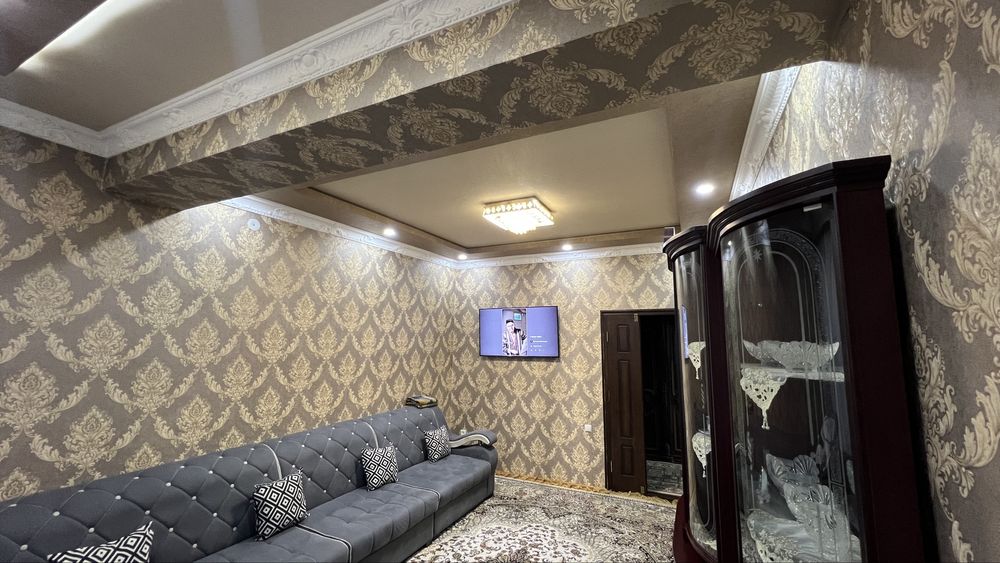 Квартира сотилади 2- этаж 3 хона 66,4 кв Евро ремонт сотилади.