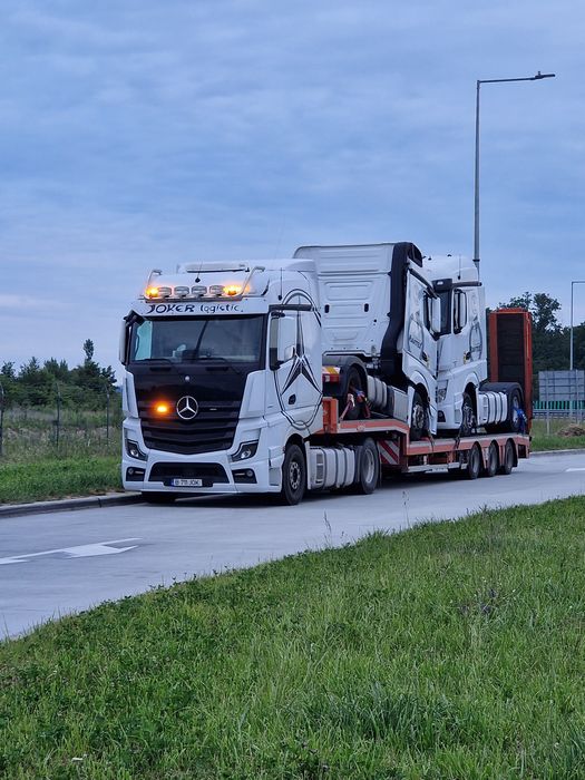 Mercedes Actros 1844 MP3 cu trailer Nooteboom