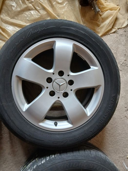 Оригинални Алуминиеви джанти 16цола за Mercedes w211-E class.w204-205-c-class-vito.viano.A-B-class.5×112.