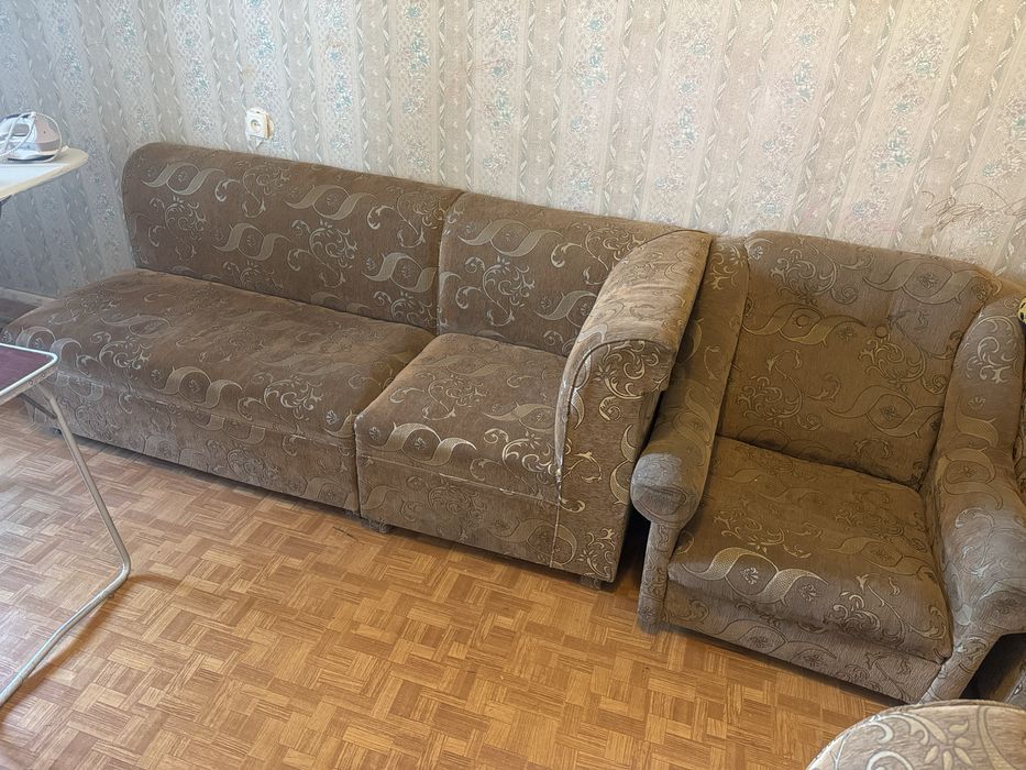 Диван и кресло 7 шт