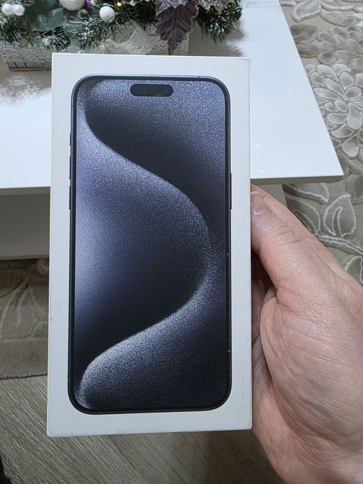 Iphone 15 pro max Titanium blue 256 gb