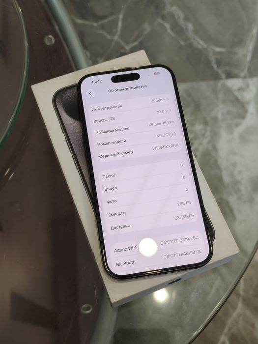 IPhone 15 pro 256gb в идеальном состоянии