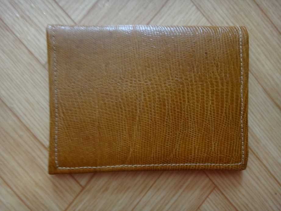 Антика - нов кожен портфейл/портмоне, соц, ретро, винтидж, старинен