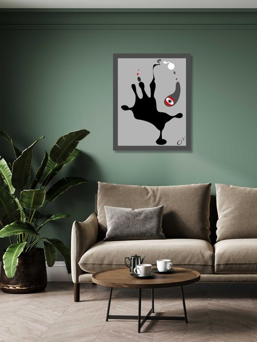 Картина "Схватиться за вечность" (печать на холсте/плотная бумага)