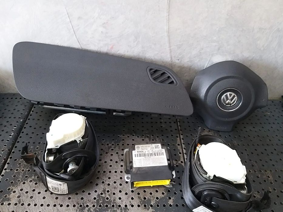 Kit airbag vw polo 6r 6r0880201d 6r0959655c 6r0880204 34018171a