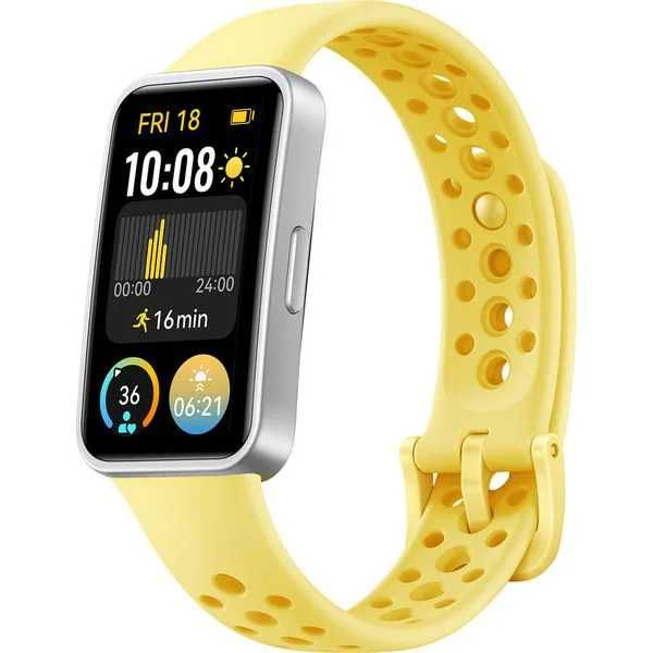 Bratara fitness Huawei Band 9 White White, Pink, Yellow noua sigilata