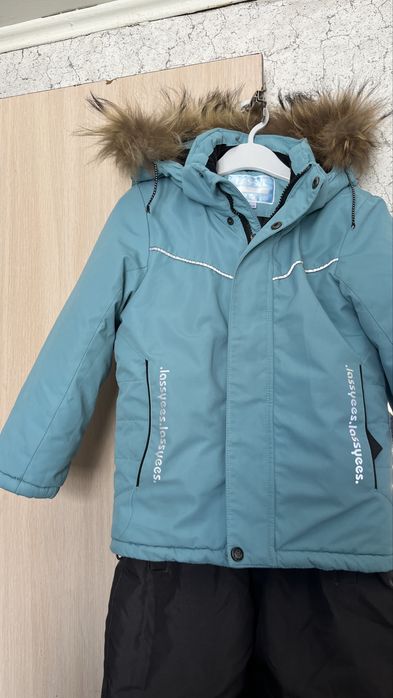 Зимняя куртка комбинезон на мальчика от лэсси