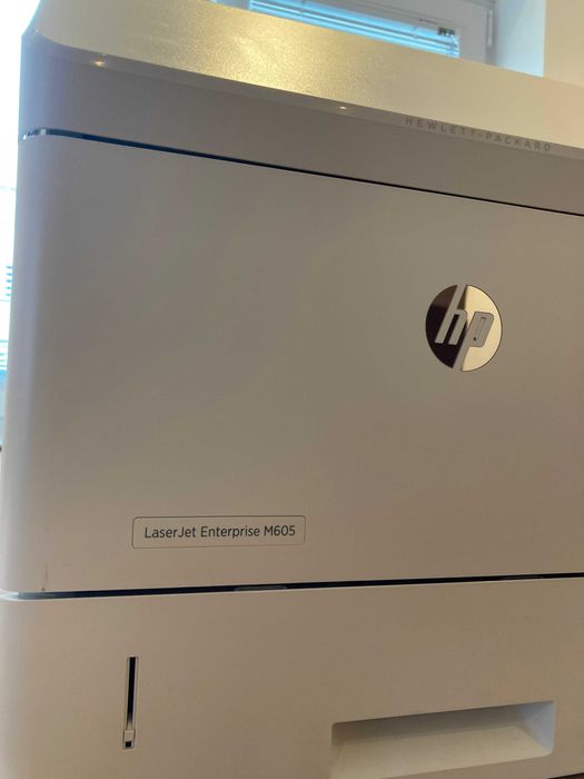 Imprimanta HP Laserjet Enterprise M605dn – toner original hp CF281X– impecabila