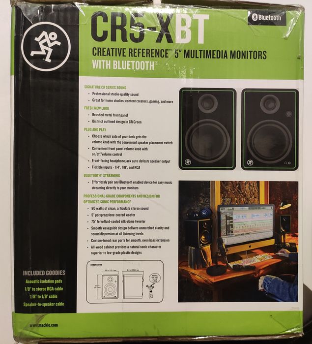 Boxe Multimedia studio Mackie CR5-X Bluetooth