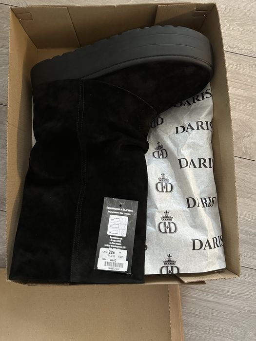 Нови дамски ботуши от естествен велир Daris Дарис