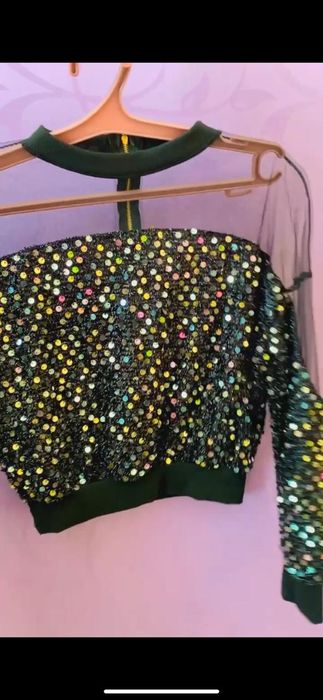 кофта с паетками