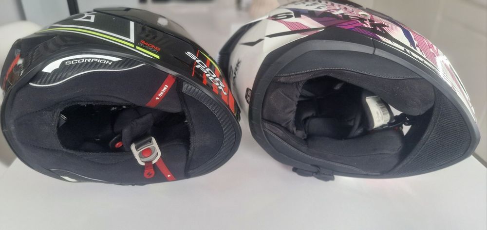Cască moto Scorpion Exo R1 + Sena / Shark D-Skwal 2 / Pinlock / F bune