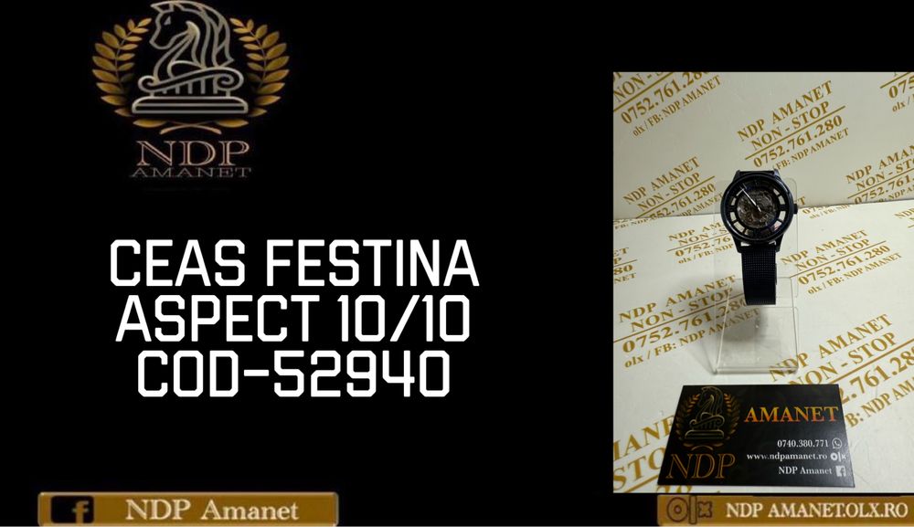 NDP Amanet Braila Ceas Barbaresc Festina (52940)