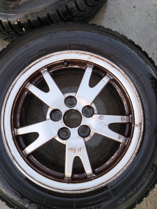 4бр джанти с гуми 15 цола 5x114.3 Toyota Prius / Тойота Приус